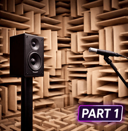 quasi anechoic loudspeaker