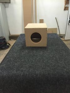 finished sealed box