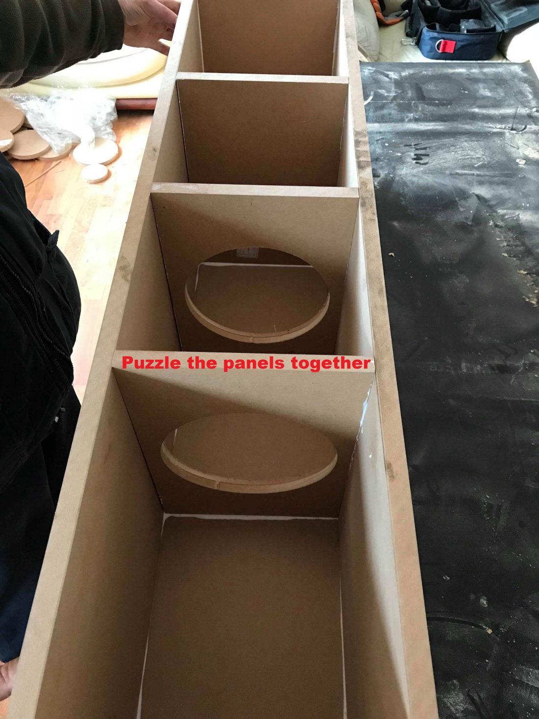 speaker box building