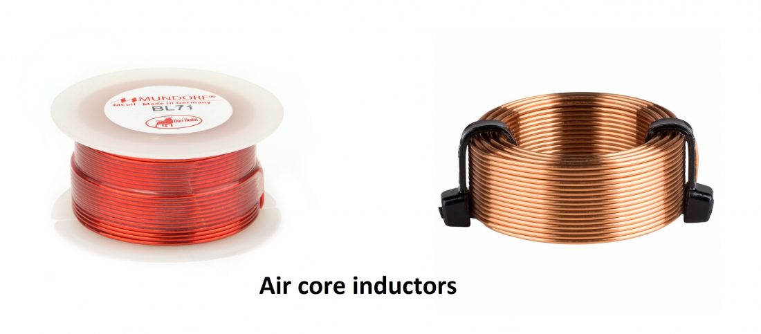 audio grade air core inductors
