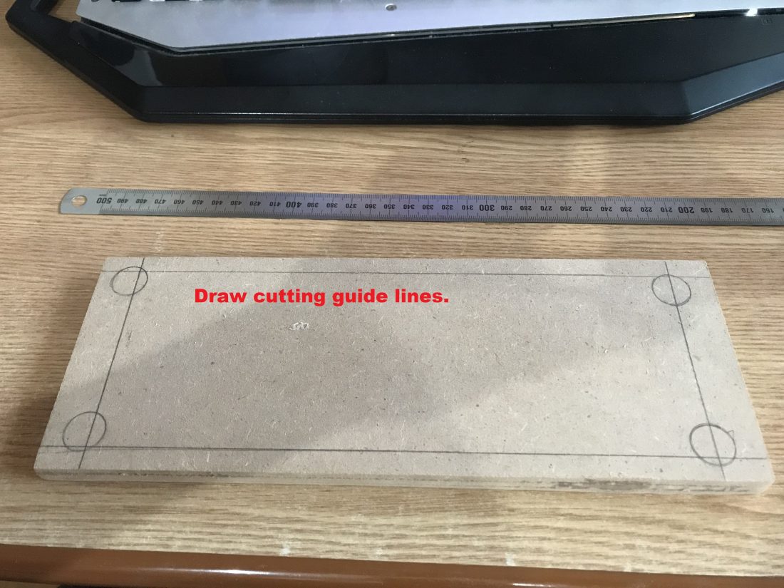 Draw cutting lines