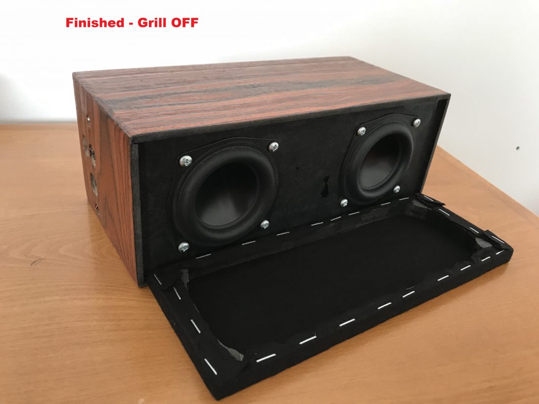 cloth magnetic speaker grill