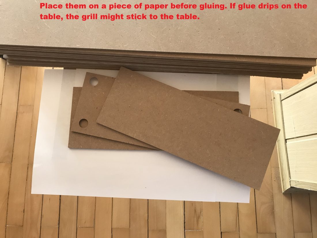 Overlapped panels