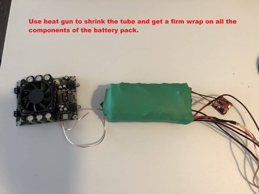DIY boombox plans 2 x 100 watt 12 hours playtime Audio Judgement
