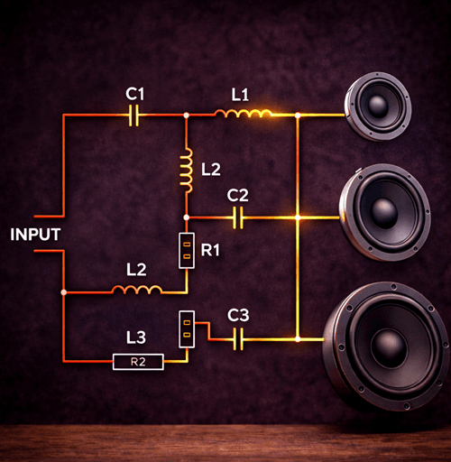 3 way passive crossover design