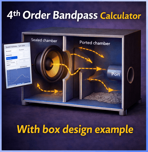 4th order bandpass design